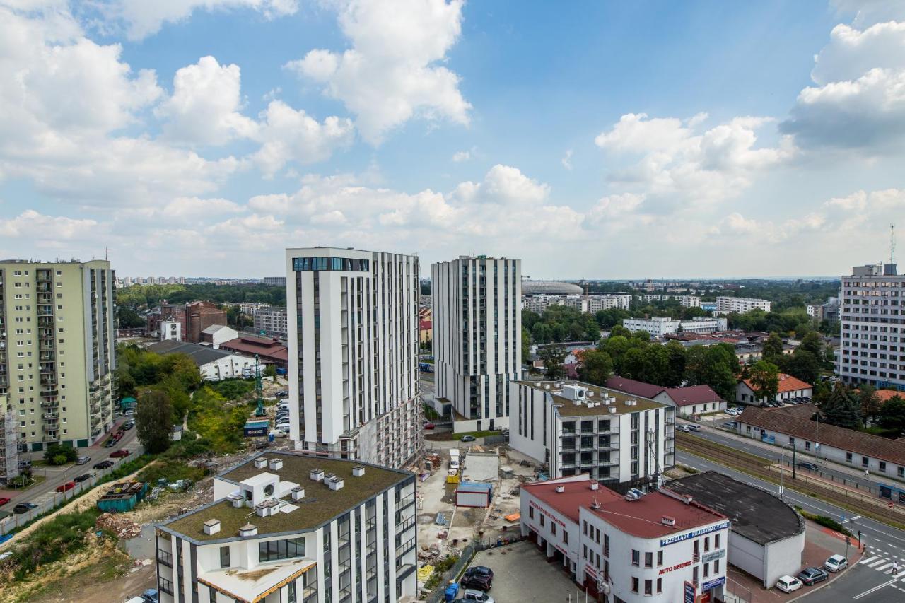 Mogilska Tower Apartments Near Tauron Arena By Inpoint - Free Underground Parking Krasków Eksteriør bilde